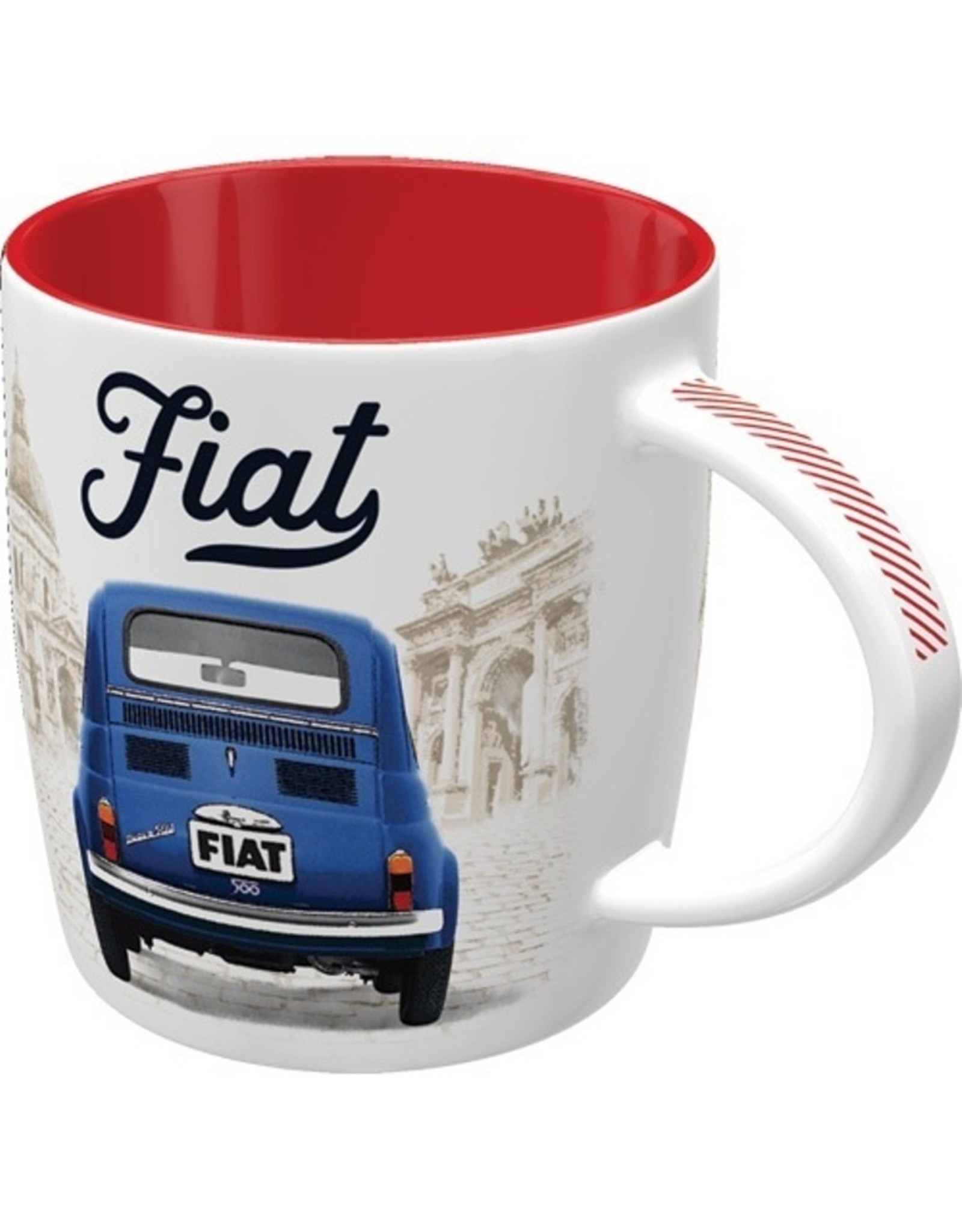 Nostalgic Art Drinkware - Fiat 500 mug - microwave and dishwasher safe