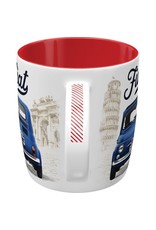 Nostalgic Art Drinkware - Fiat 500 mug - microwave and dishwasher safe