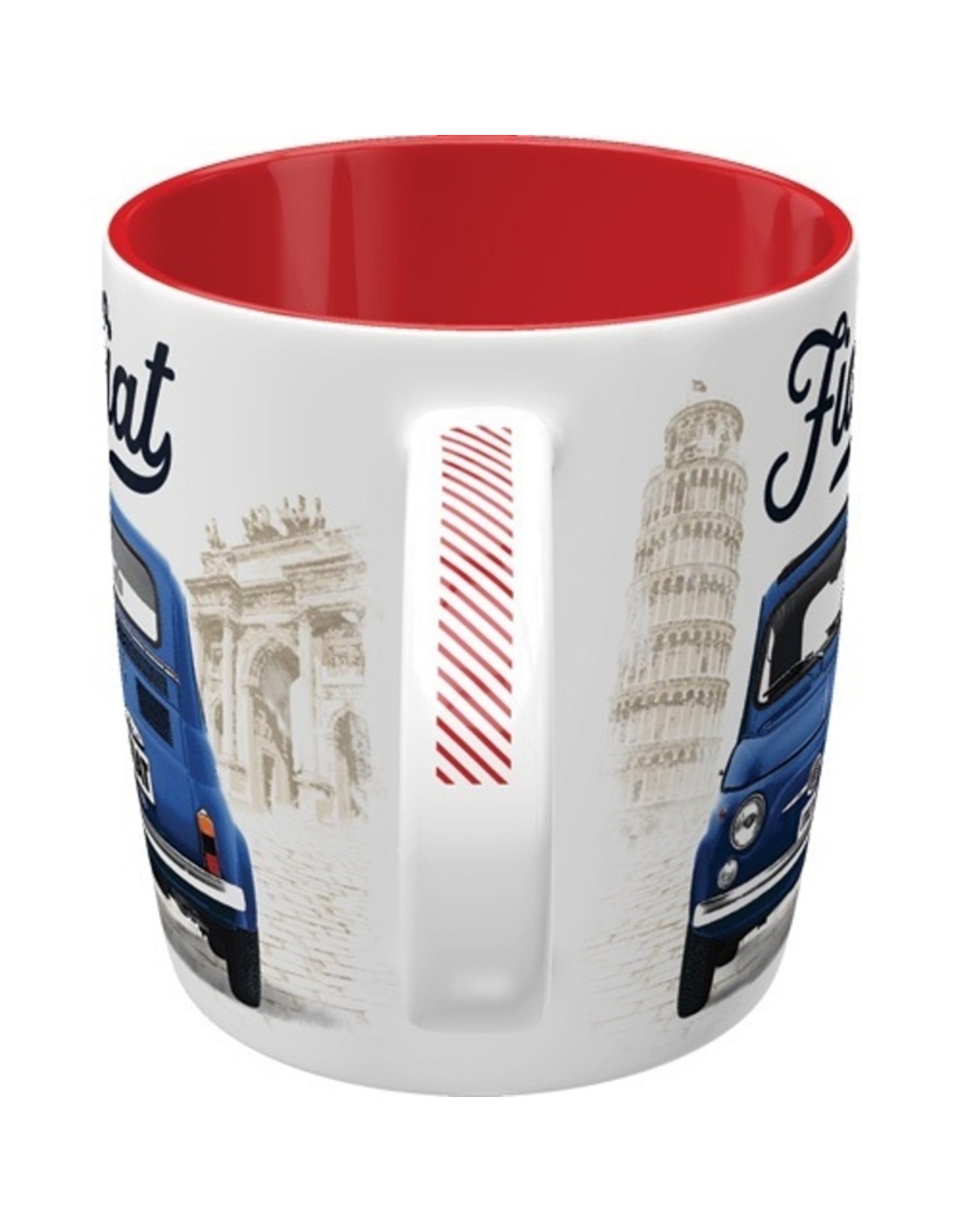 Nostalgic Art Drinkware - Fiat 500 mug - microwave and dishwasher safe