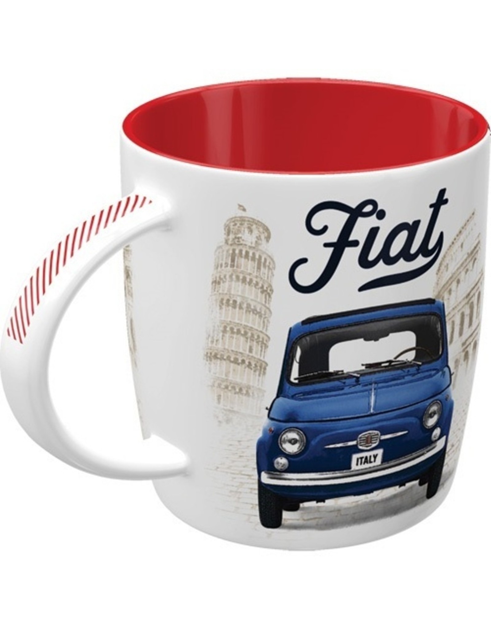 Nostalgic Art Drinkware - Fiat 500 mug - microwave and dishwasher safe