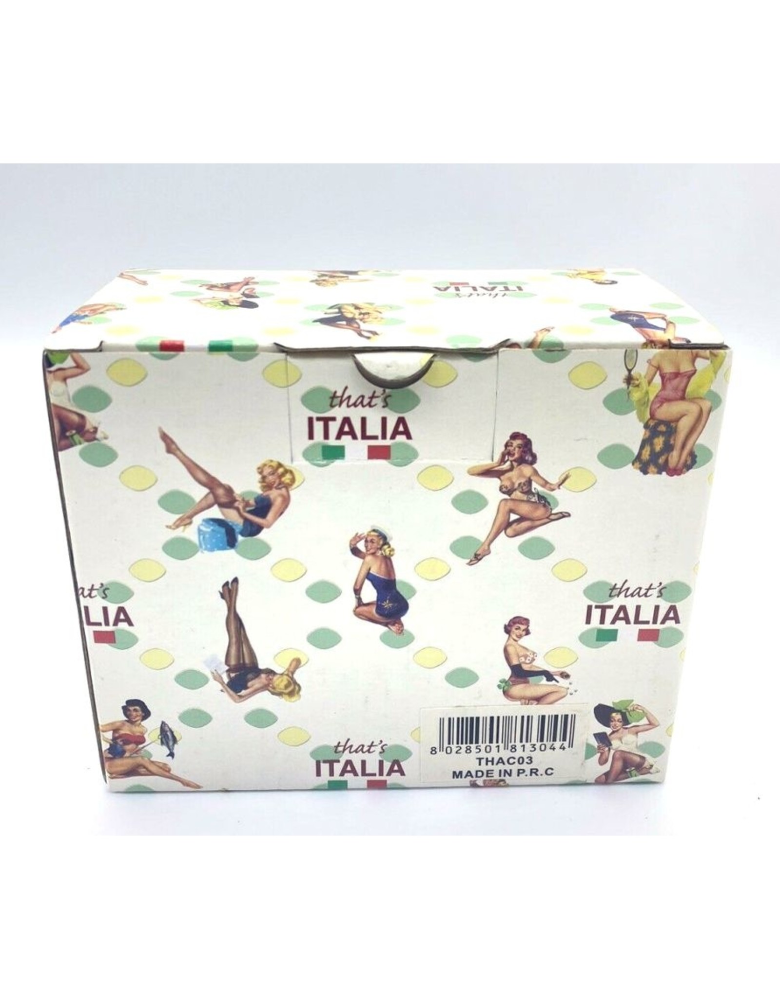 That's Italia Miscellaneous - Pin-Up Wekker-Tafelklok That's Italia (roze)