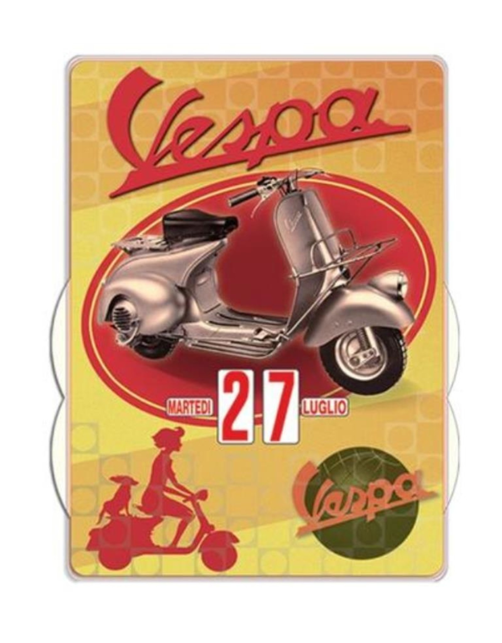 That's Italia Miscellaneous - Vespa Retro Perpetual Calendar