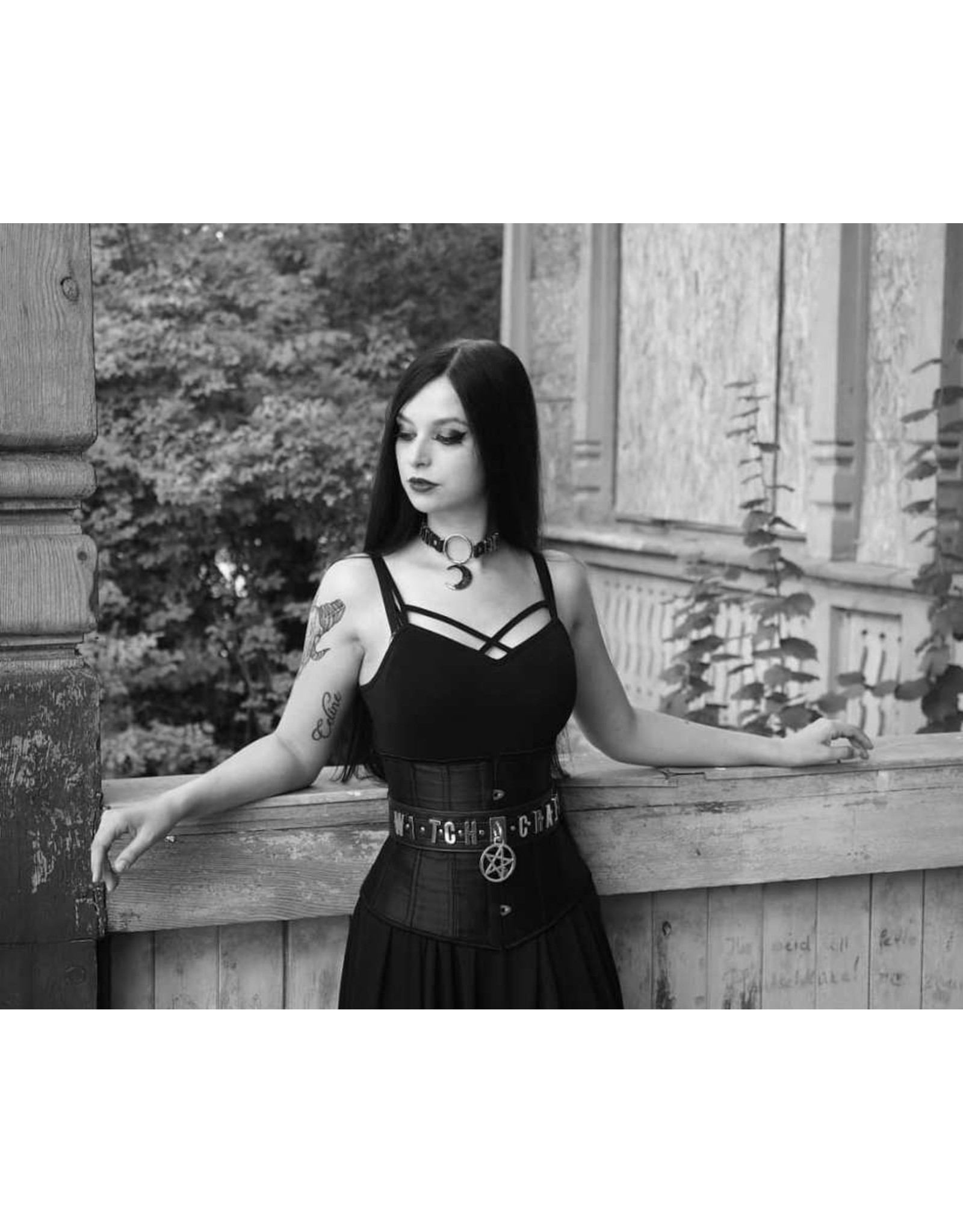 Restyle Gothic accessoires - Moon Child Vegan Choker Restyle