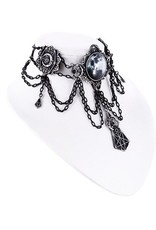 Restyle Gothic accessories - Choker with moon Moon Geometry  Restyle