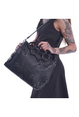 Poizen Industries Gothic bags Steampunk bags - Pentacult Boxing Bracket Handbag Vixxsin