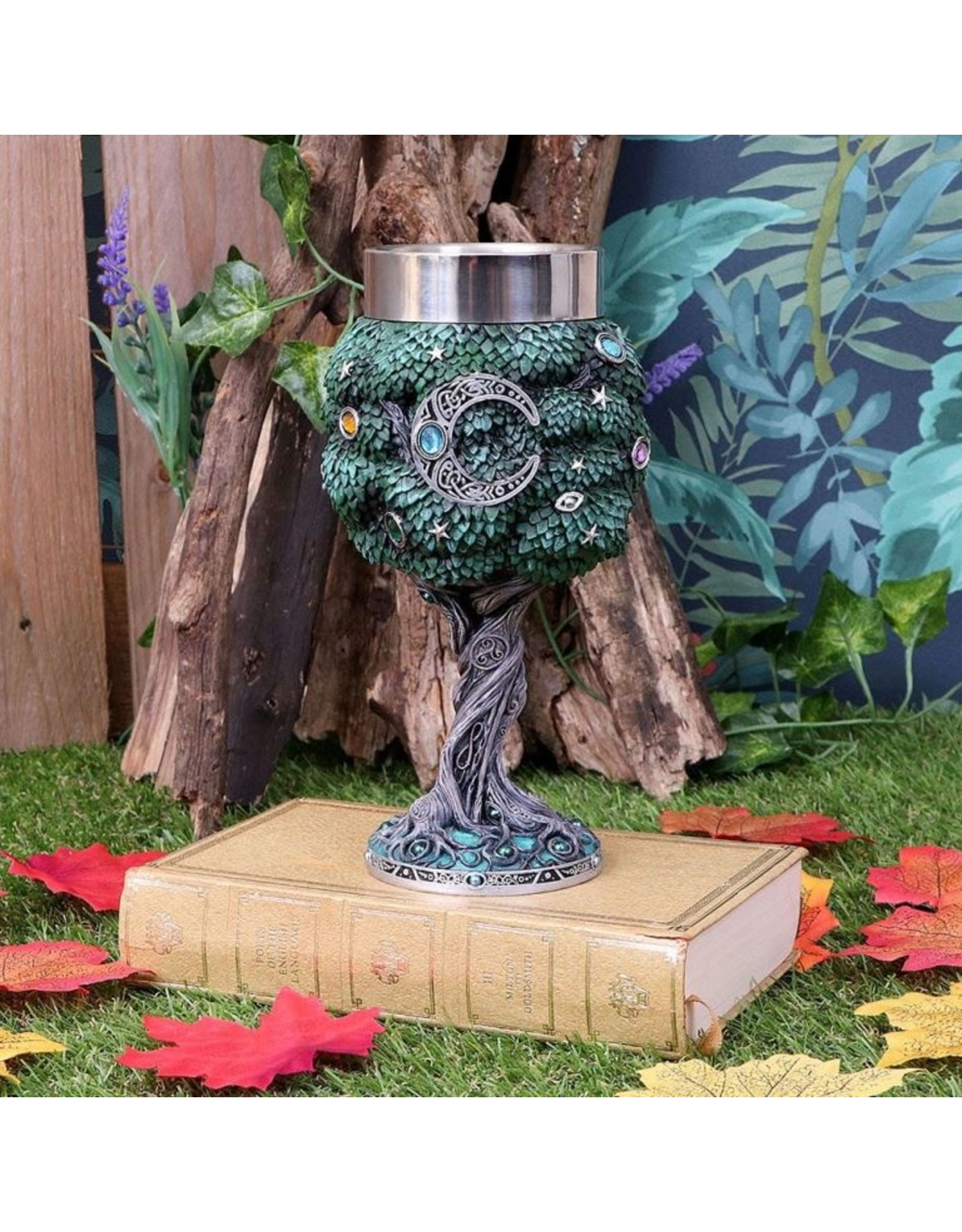 Alator Giftware & Lifestyle - Tree Of Life Goblet - Wine glass 18cm