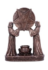 NemesisNow Giftware & Lifestyle - Baphomet's Altar Ornament 18.5cm - Bronzed