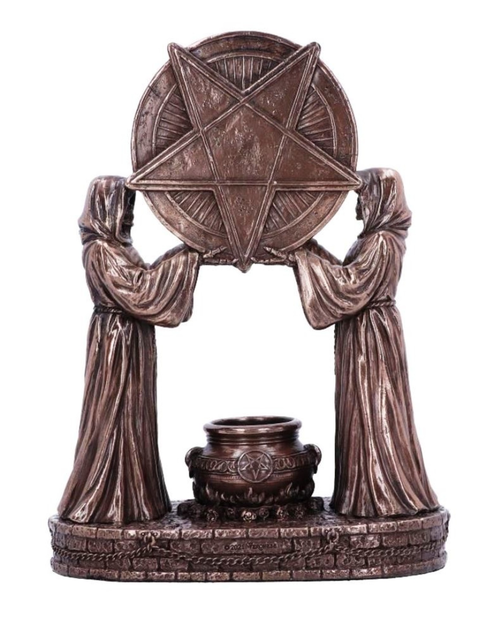 NemesisNow Giftware & Lifestyle - Baphomet's Altar Ornament 18.5cm - Bronzed