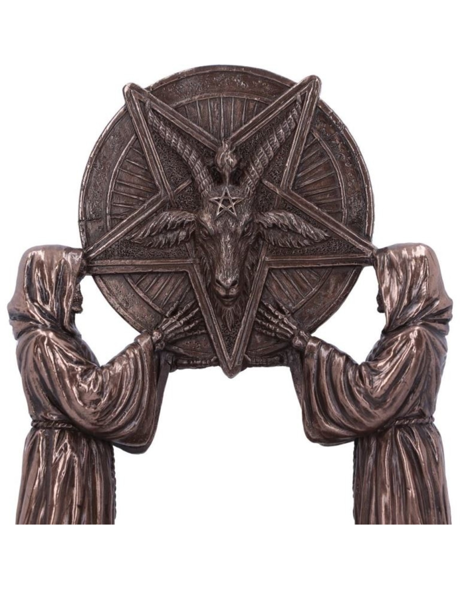 NemesisNow Giftware & Lifestyle - Baphomet's Altar Ornament 18.5cm - Bronzed