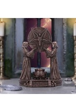 NemesisNow Giftware & Lifestyle - Baphomet's Altar Ornament 18.5cm - Bronzed
