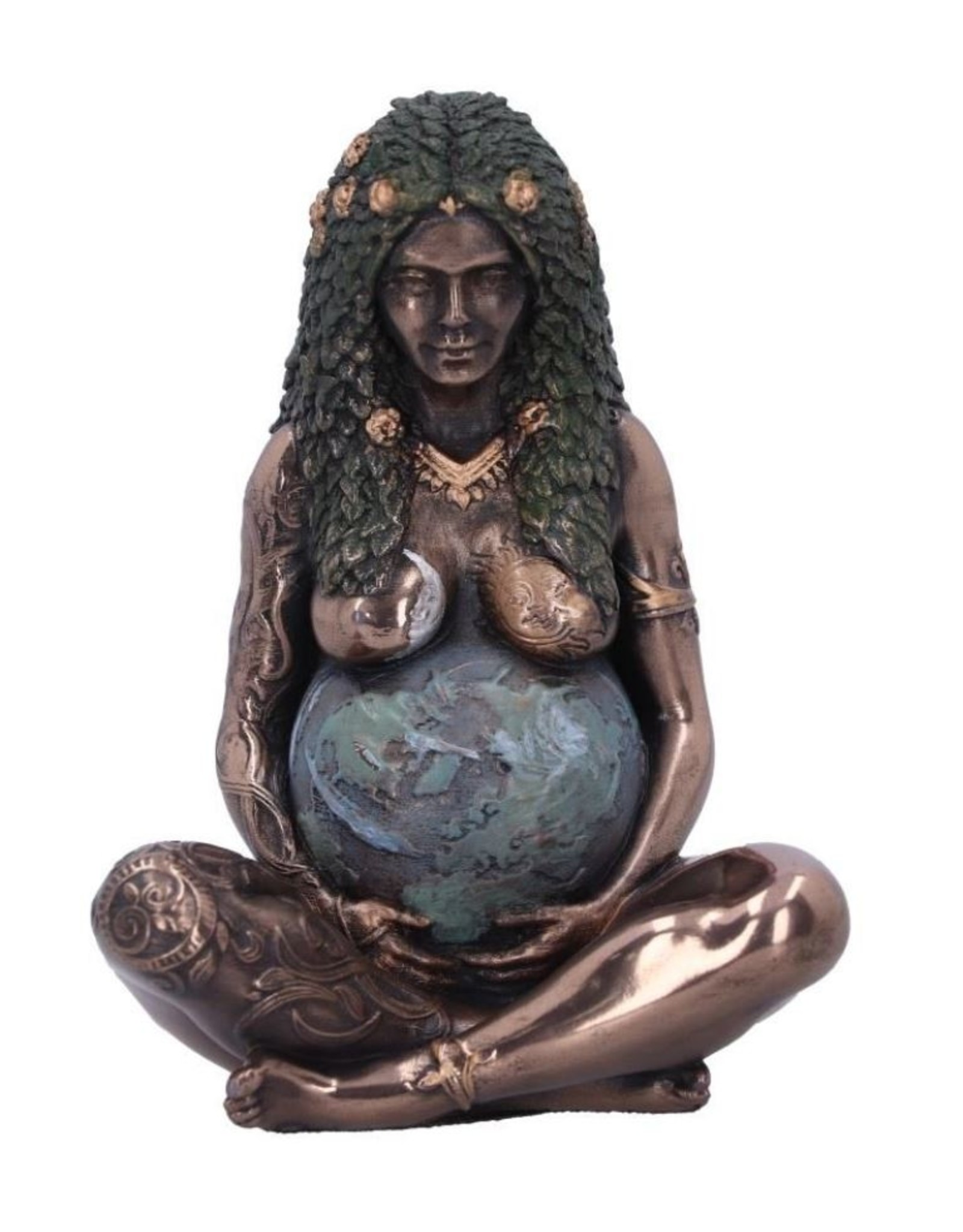 NemesisNow Giftware & Lifestyle - Mother Earth Bronzed Art Figurine (Mini) 8.5cm