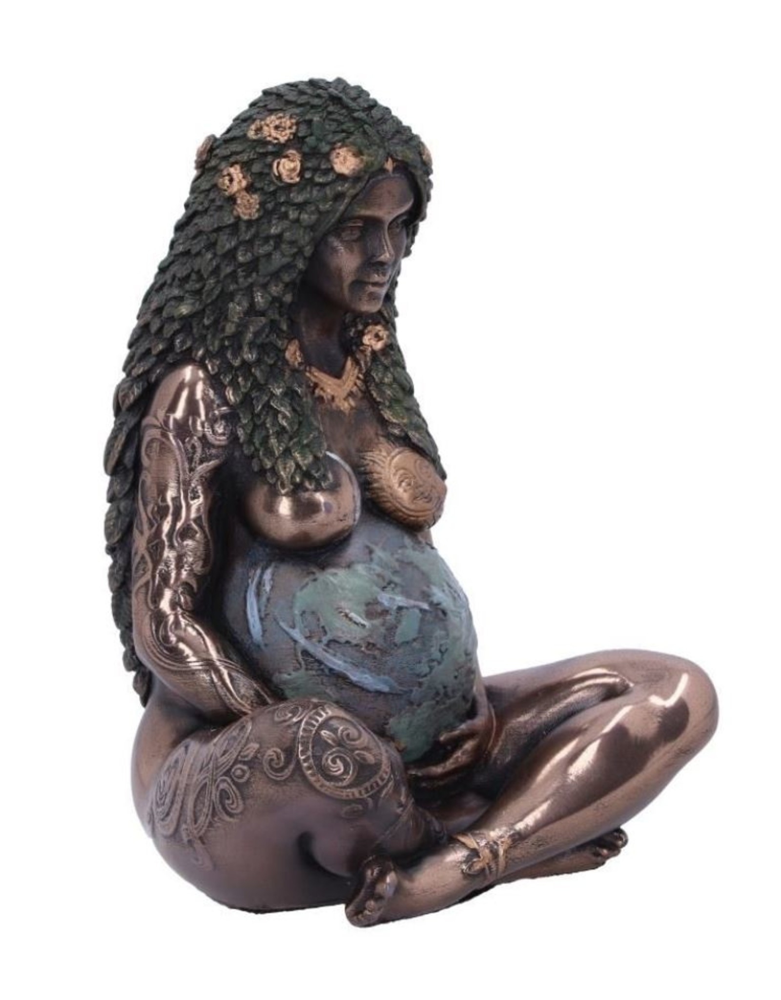 NemesisNow Giftware & Lifestyle - Mother Earth Bronzed Art Figurine (Mini) 8.5cm