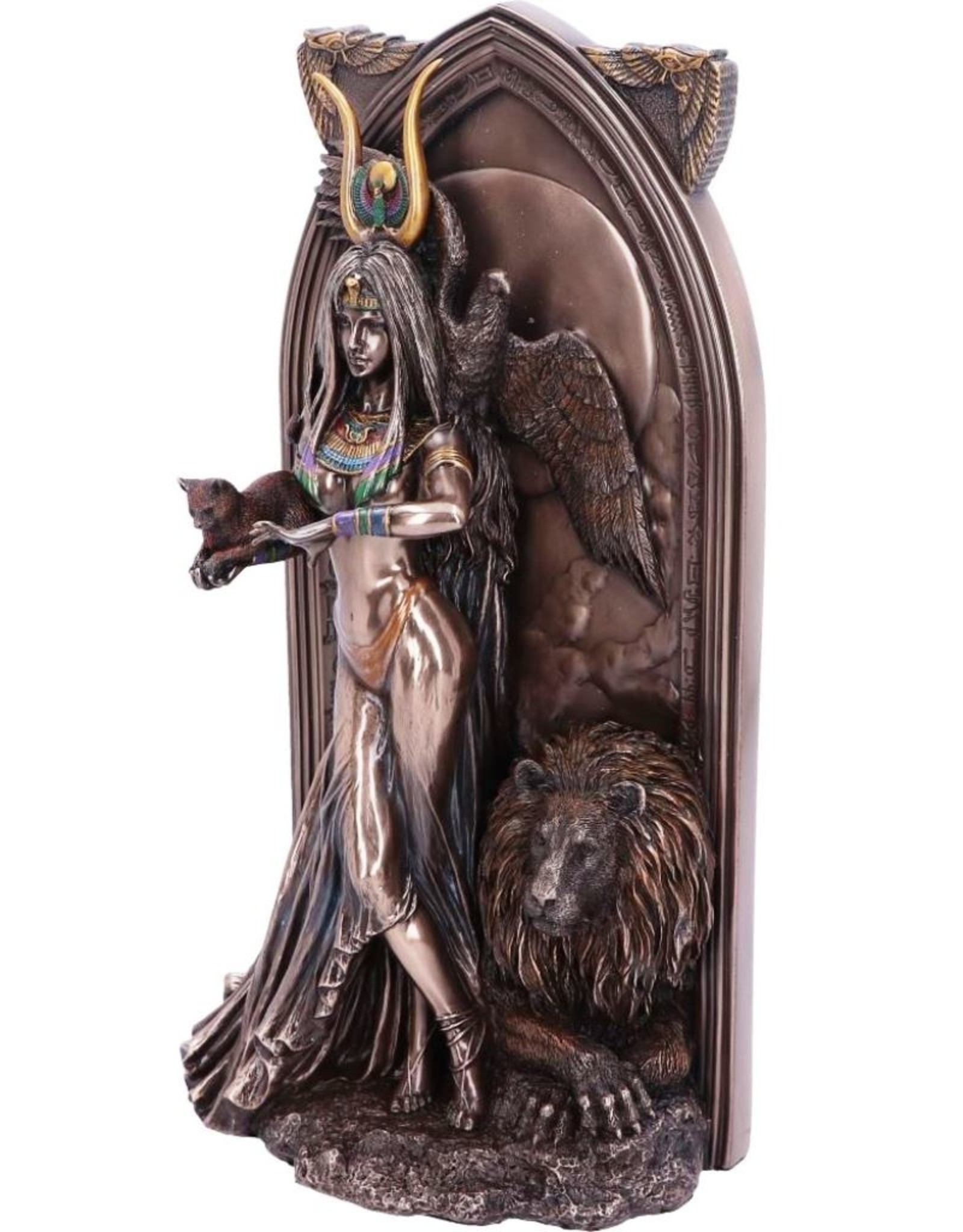 Veronese Design Giftware Figurines Collectables - The Priestess Bronzed Statue Ruth Thompson 27cm
