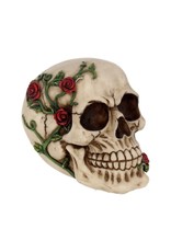 Alator  Reapers, skulls and dragons - Rose Vine Covered Skull Figurine Rose From Beyond 15cm