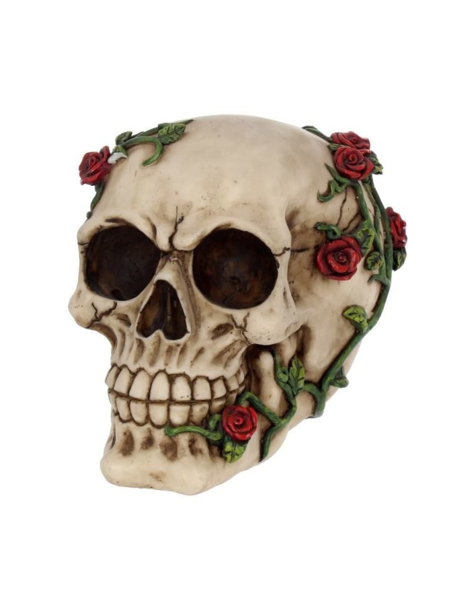 Alator  Reapers, skulls and dragons - Rose Vine Covered Skull Figurine Rose From Beyond 15cm