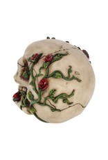 Alator  Reapers, skulls and dragons - Rose Vine Covered Skull Figurine Rose From Beyond 15cm