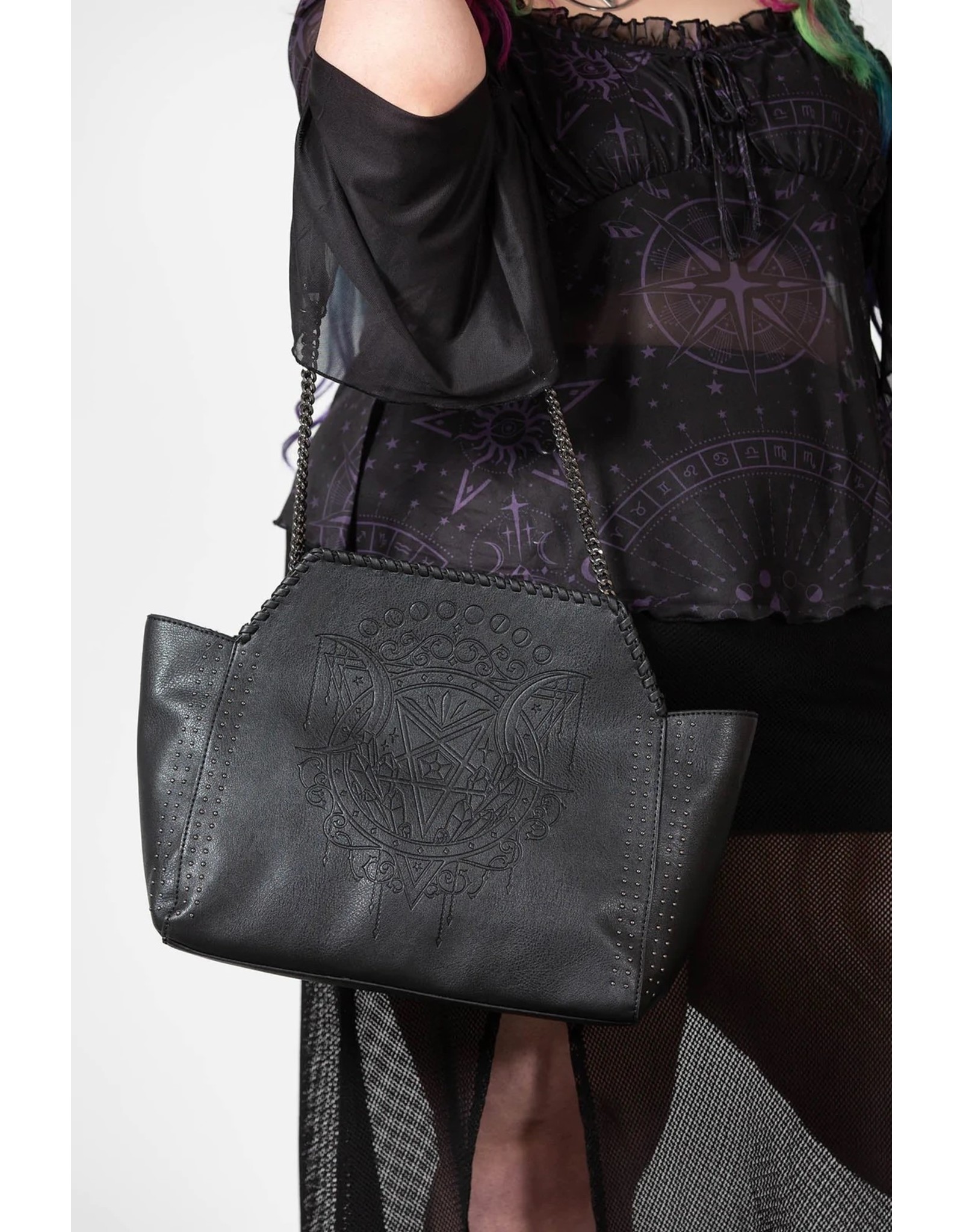 Killstar Gothic Bags Steampunk Bags - Killstar Magia handbag