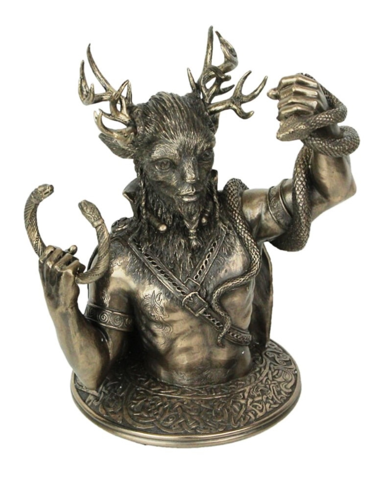 Veronese Design Giftware & Lifestyle - Cernunnos Gehoornde God Buste Veronese Design