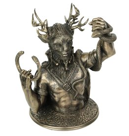 Veronese Design Cernunnos Gehoornde God Buste Veronese Design