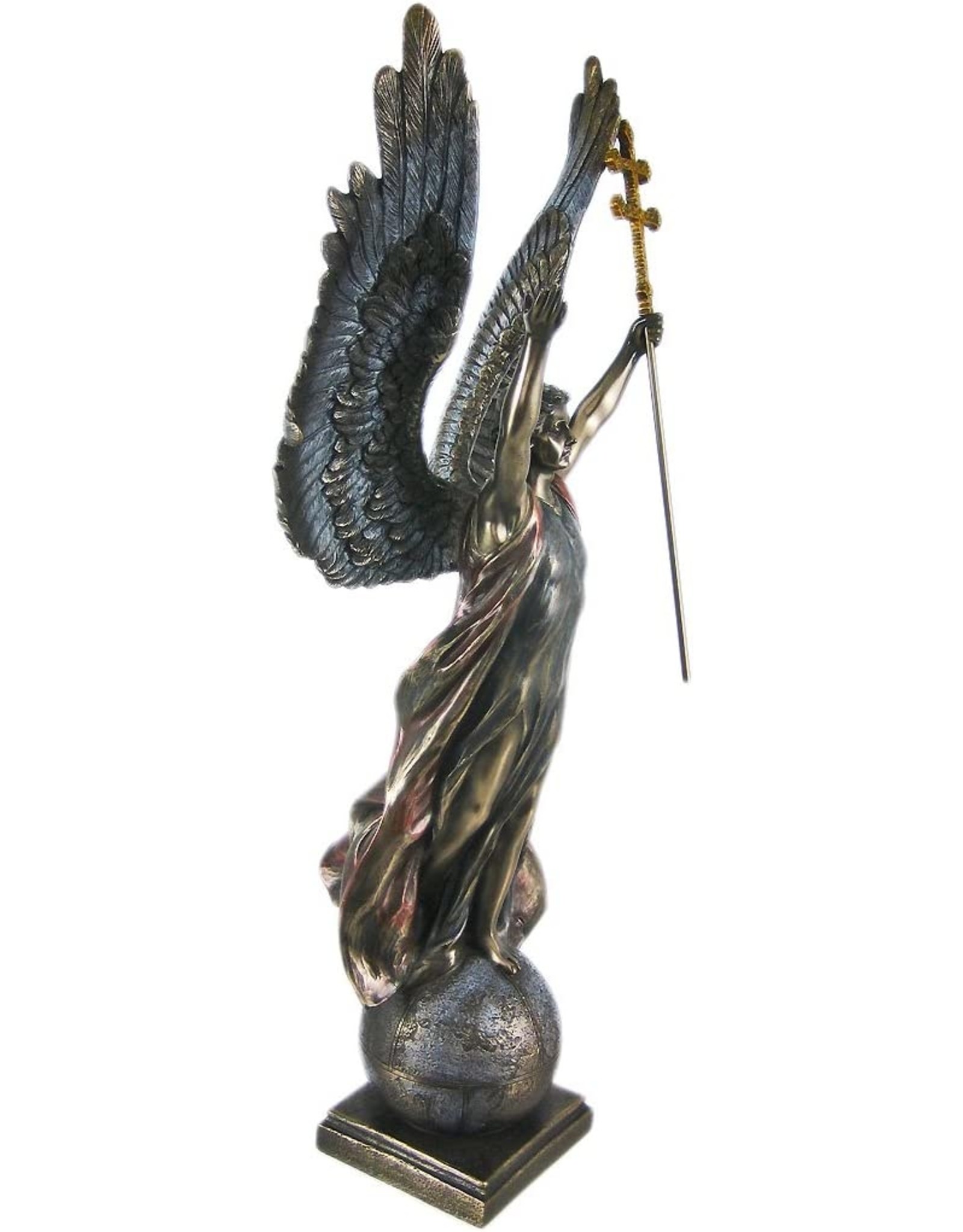 Veronese Design Giftware & Lifestyle - Archangel Gabriel bronzed statue Veronese Design