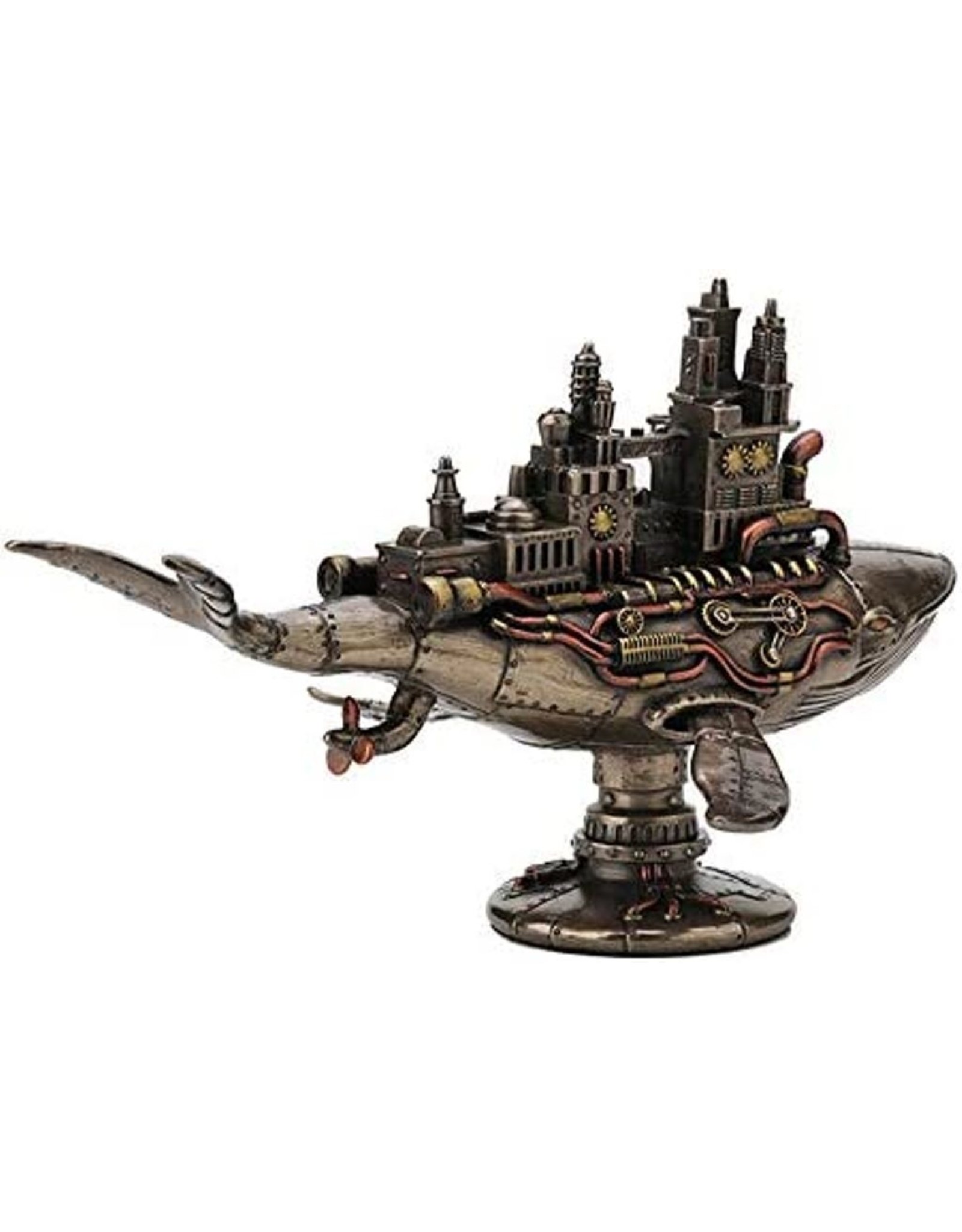 Veronese Design Giftware & Lifestyle - Steampunk Galactic Colony Whale Veronese Design