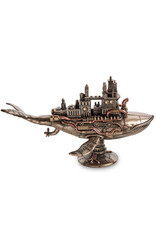 Veronese Design Giftware & Lifestyle - Steampunk Galactic Colony Whale Veronese Design