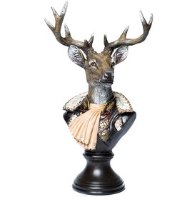 Bentley&Bo Stag in Military Uniform bust 31cm