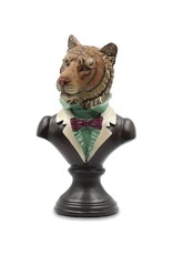 Bentley&Bo Giftware & Lifestyle - Tiger in Military Uniform bust 25cm