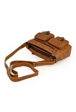 HillBurry Leather Shoulder bags  Leather crossbody bags - HillBurry Leather Shoulder Bag with Two Separate Compartments