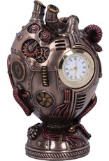 Veronese Design Giftware Figurines Collectables -  Steampunk Anatomical Mechanical Heart Clock