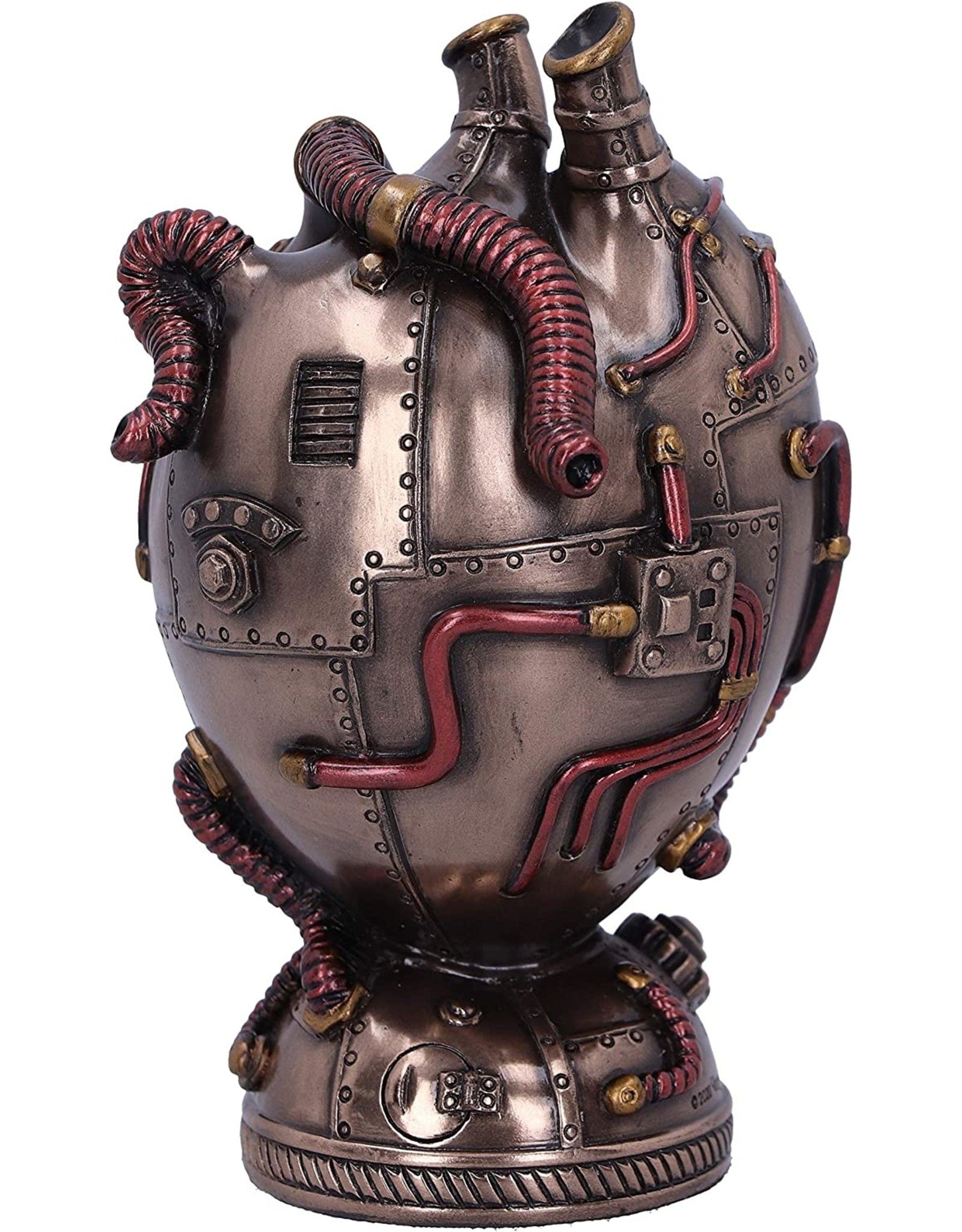 Veronese Design Giftware Beelden Collectables  - Steampunk Anatomische Mechanische Hart Klok