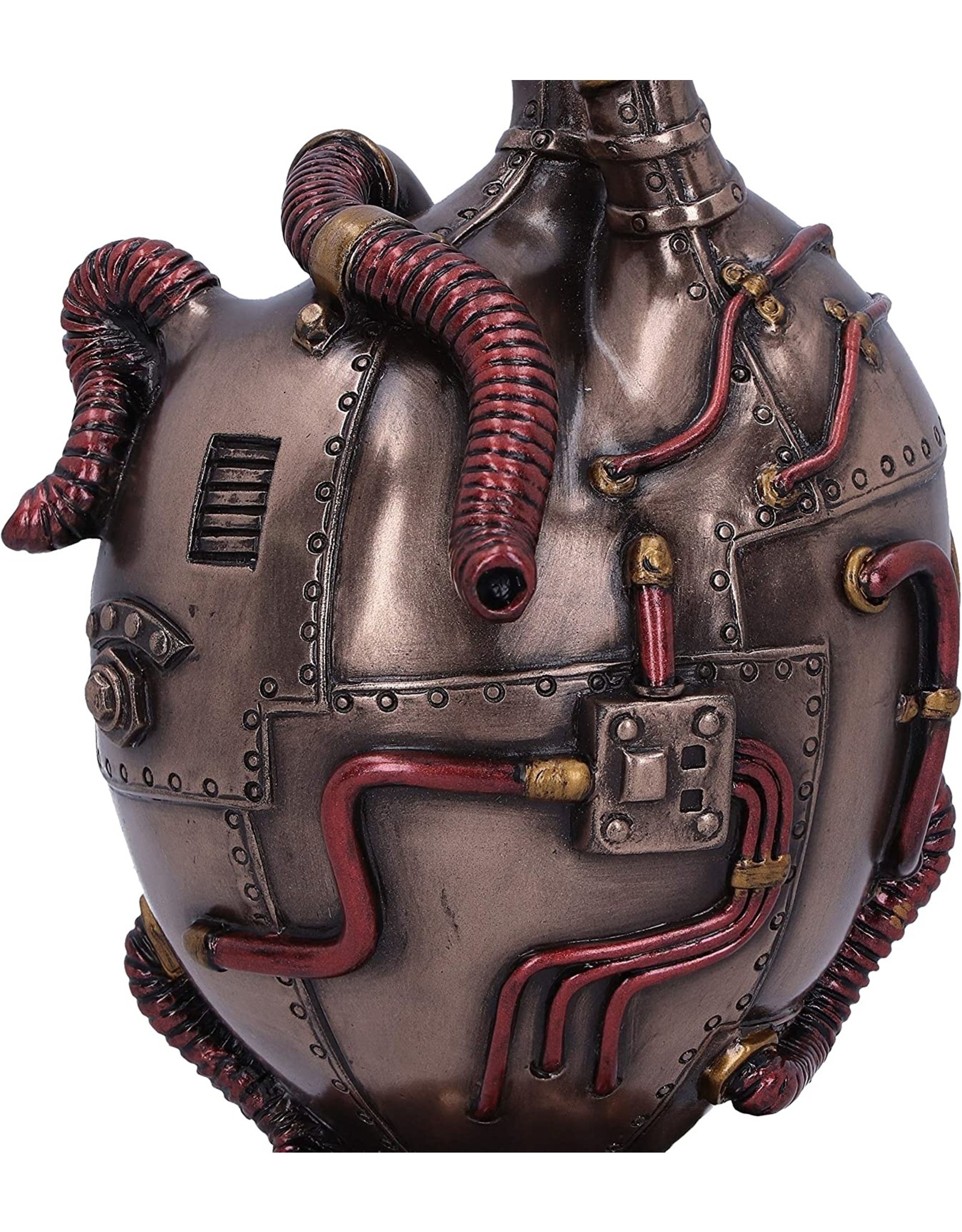 Veronese Design Giftware Beelden Collectables  - Steampunk Anatomische Mechanische Hart Klok