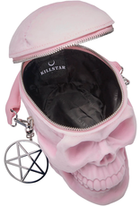 Killstar Gothic tassen Steampunk tassen - KillStar Grave Digger Schedel handtas - Pastel pink