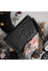 Killstar Killstar bags and accessories - Killstar Beast Wallet  Embossed Baphomet