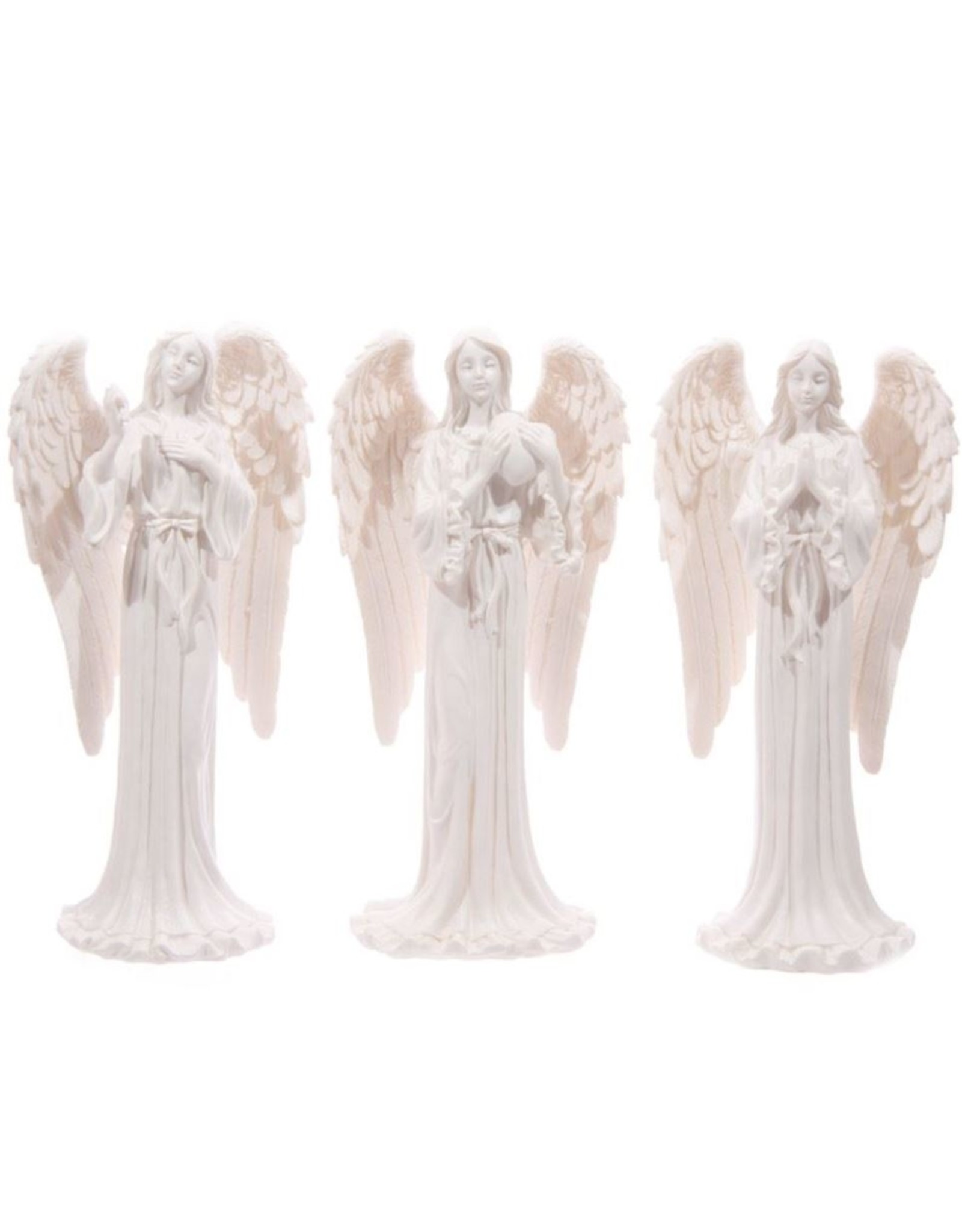 Trukado Giftware & Lifestyle - White Angel with a Star (standing) - 20cm