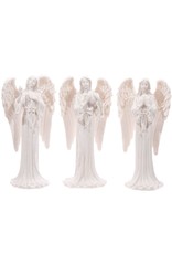 Trukado Giftware & Lifestyle - White Angel with a Heart (standing) - 20cm