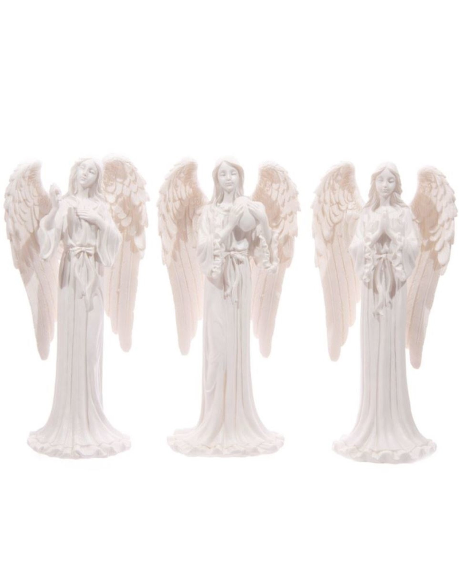 Trukado Giftware & Lifestyle - Witte Engel aan het bidden (staand) - 20cm