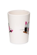 Puckator Drinkware - Ceramic Mug with Nail Polish Bottle Handle