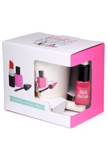 PKT Drinkware - Ceramic Mug with Nail Polish Bottle Handle