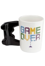 Puckator Drinkware - Game Over Ceramic Mug with Controller Handle