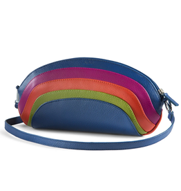 by-Lin Dutch Design by-Lin Dutch Design Regenboog Schoudertas-Clutch Multi Colour