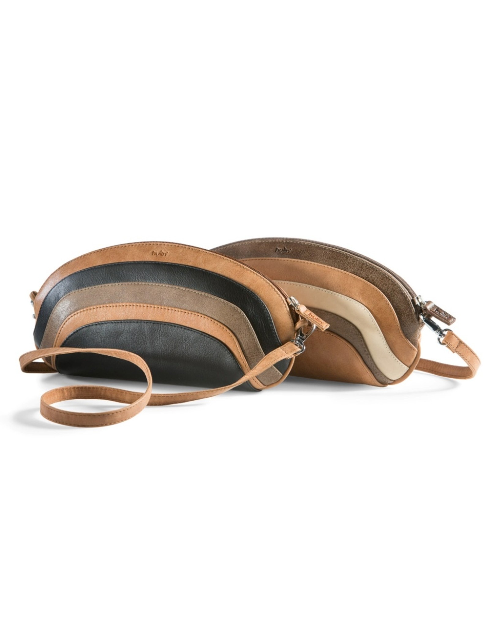 by-Lin Dutch Design Leather bags - by-Lin Dutch Design Rainbow Shoulder bag - Clutch Multi Nature