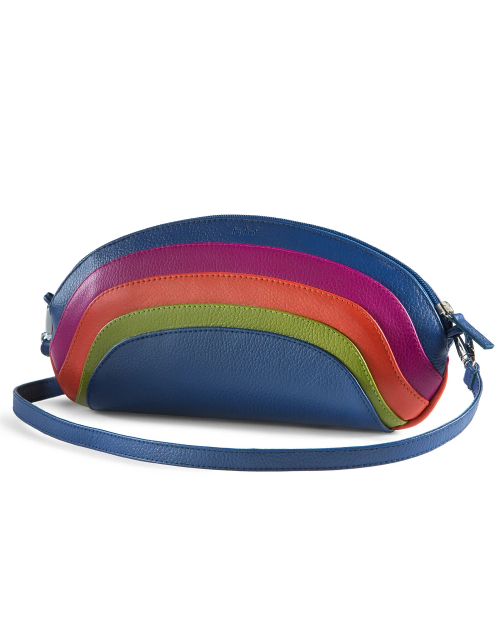 by-Lin Dutch Design Leather bags - by-Lin Dutch Design Rainbow Shoulder bag - Clutch Multi Nature