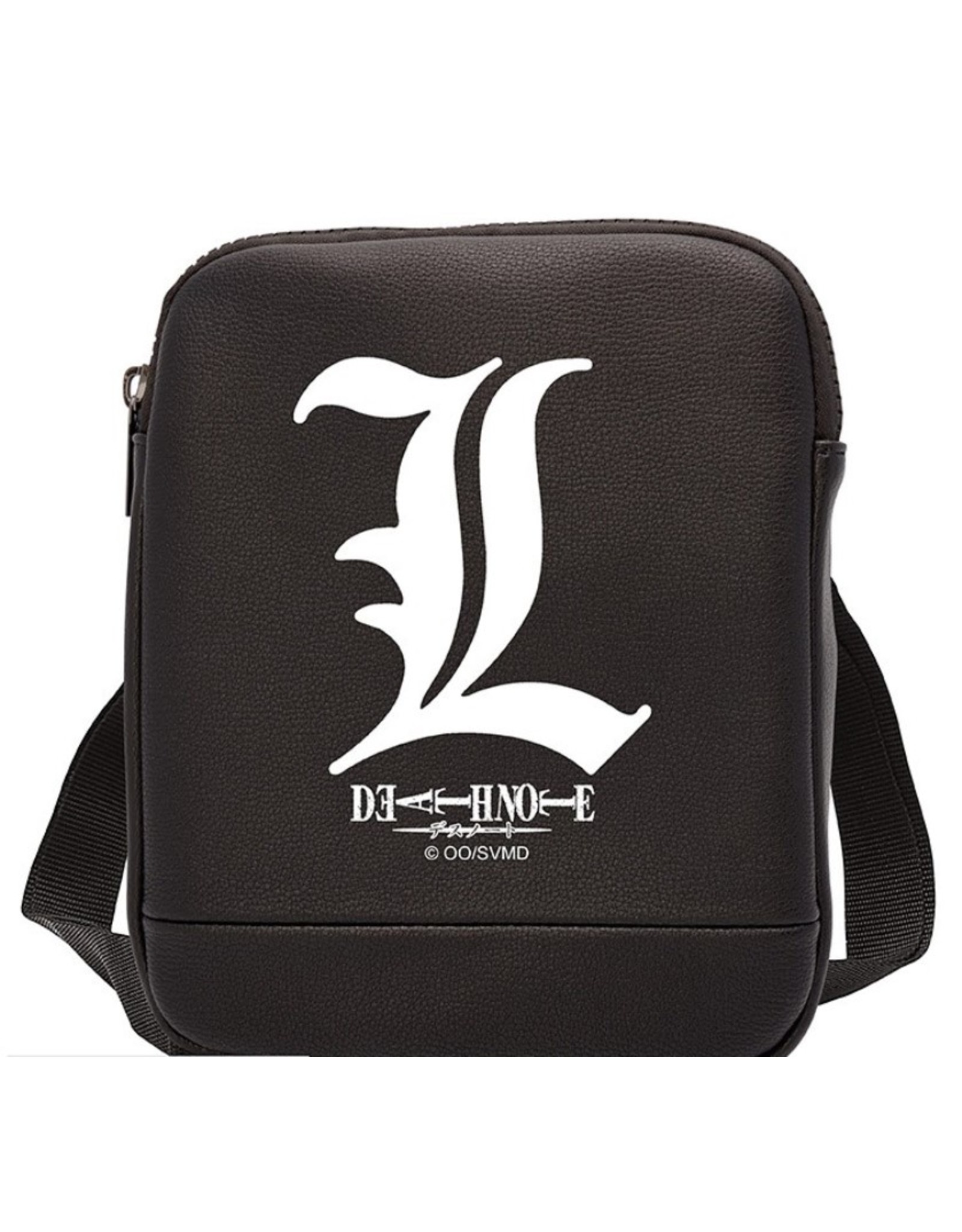 Death Note Merchandise bags - Death Note Messenger Bag with "L" Symbol