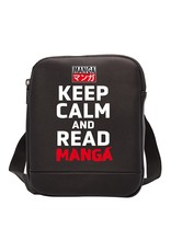abysse corp Merchandise bags - Keep Calm  and Read Manga Messenger Bag