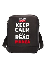 abysse corp Merchandise tassen - Keep Calm  and Read Manga Crossbodytas