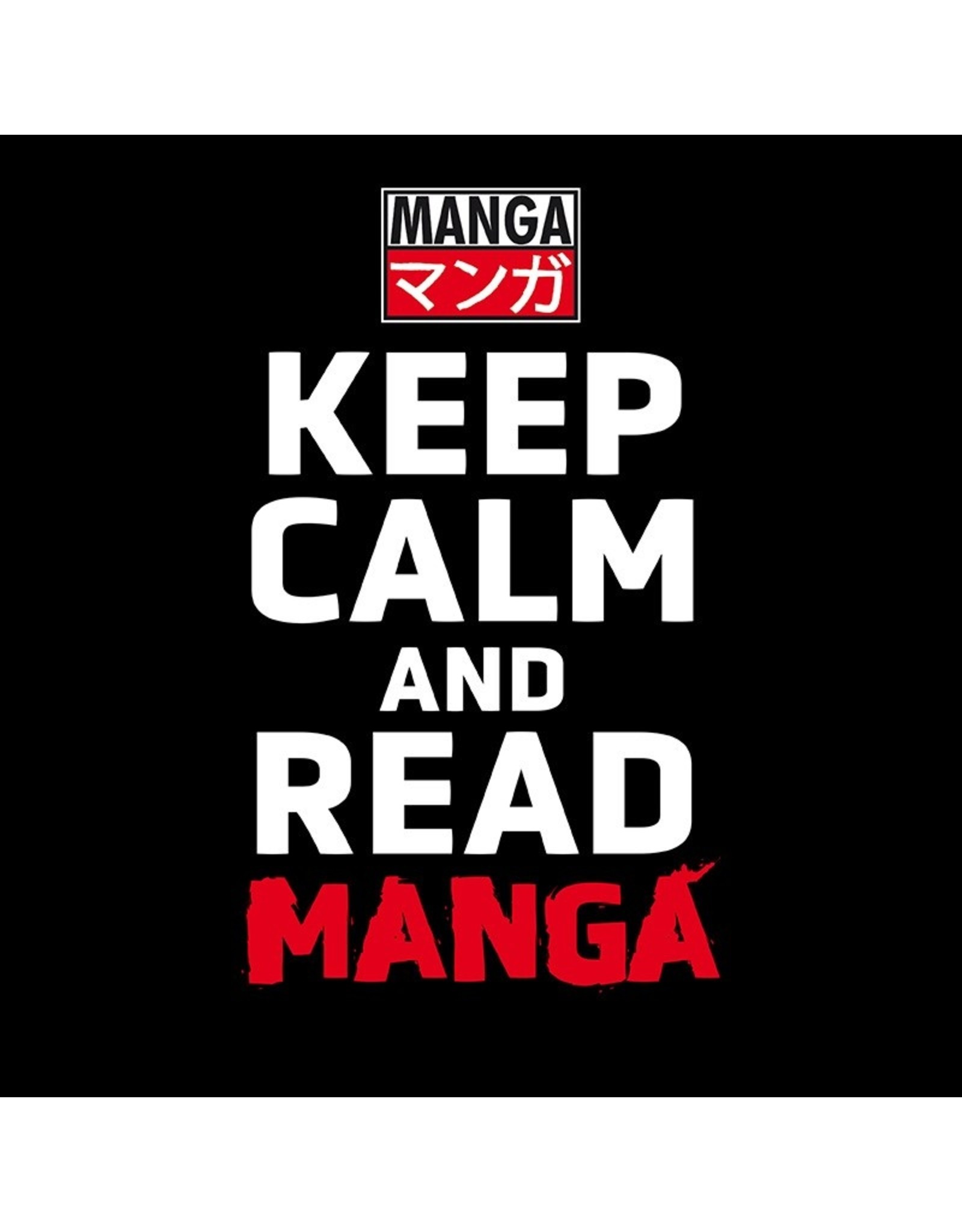 abysse corp Merchandise tassen - Keep Calm  and Read Manga Crossbodytas