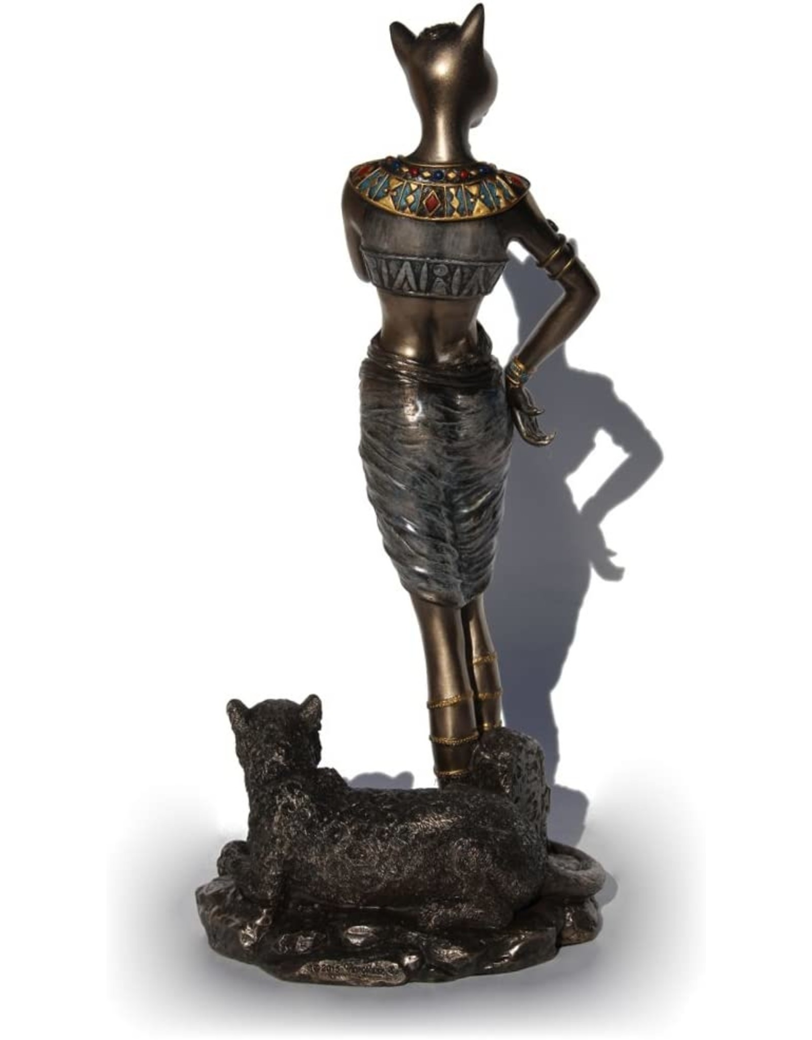 Veronese Design Giftware & Lifestyle - Egyptian Goddess Bastet with Panther Veronese Design