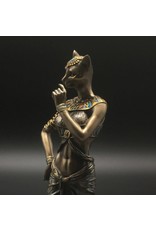 Veronese Design Giftware & Lifestyle - Egyptian Goddess Bastet with Panther Veronese Design