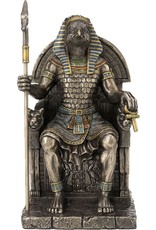 Veronese Design Giftware & Lifestyle - Egyptische God Horus op de Troon Veronese Design
